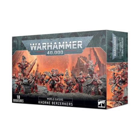Warhammer 40,000 - Khorne Berzerkers – Games Workshop