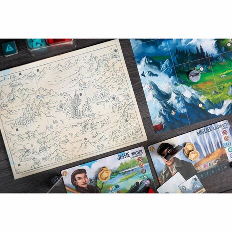 Sleeping Gods: Distant Skies (Nederlands) – Avontuurlijk Bordspel van Keep Exploring Games