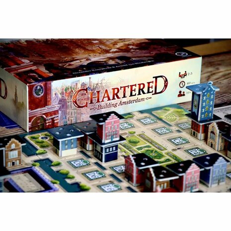 Chartered: Building Amsterdam – Strategisch Bordspel – Jolly Dutch