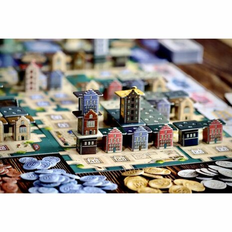 Chartered: Building Amsterdam – Strategisch Bordspel – Jolly Dutch