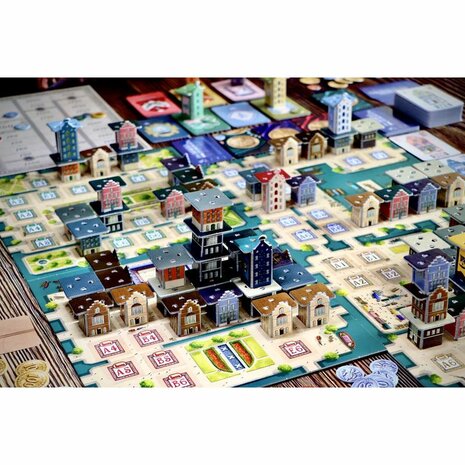 Chartered: Building Amsterdam – Strategisch Bordspel – Jolly Dutch