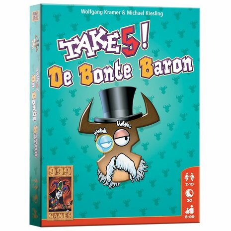 Take 5! – De Bonte Baron – Kaartspel | 999 Games