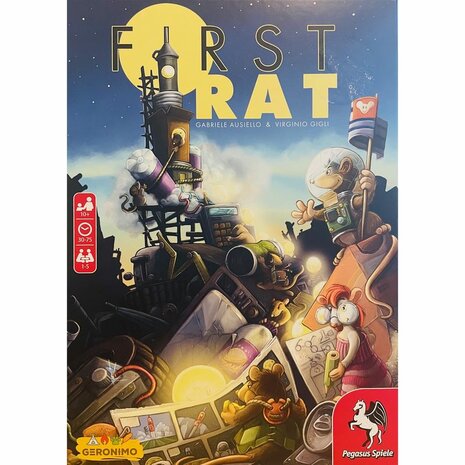 First Rat – Bordspel van Geronimo Games