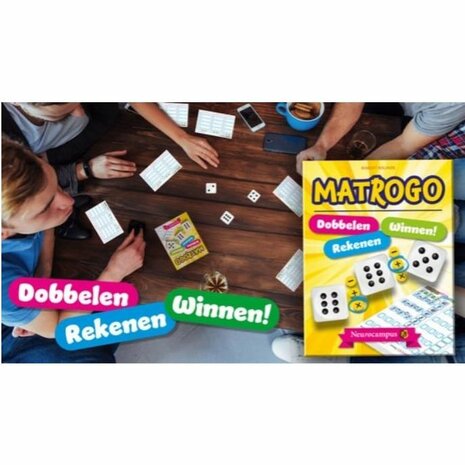 Matrogo – Educatief dobbelspel van Neurocampus