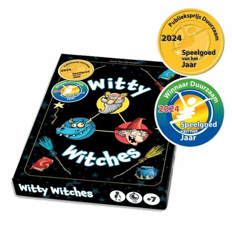 Witty Witches kaartspel van Jorta – Winnaar Speelgoed van het Jaar 2024