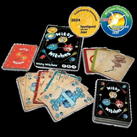 Witty Witches kaartspel van Jorta – Winnaar Speelgoed van het Jaar 2024