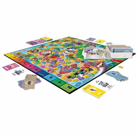 Levensweg bordspel van Hasbro – Klassiek familiespel voor 2–4 spelers vanaf 8 jaar