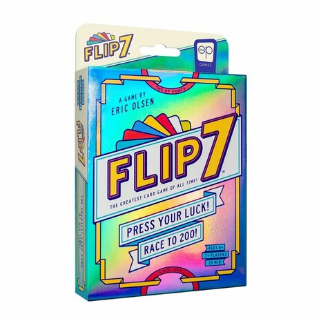 Flip 7 Compact (Tuck Box) – push-your-luck kaartspel van USAopoly