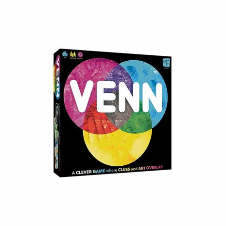 Venn – partyspel van USAopoly | creatief & grappig associatiespel