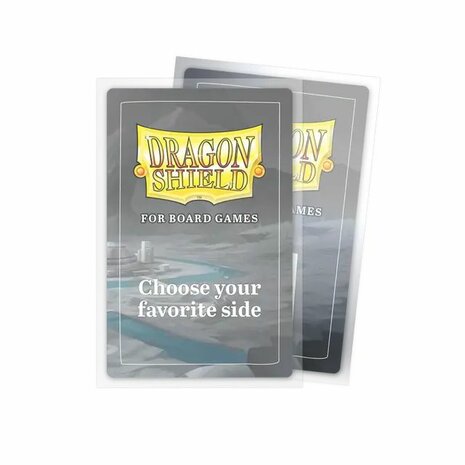 Dragon Shield Board Game Sleeves 59 × 92 mm – Clear/Non‑Glare (100 st.)