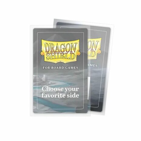 Dragon Shield Board Game Sleeves 57×89 mm – Clear/Non‑Glare (100 st.)