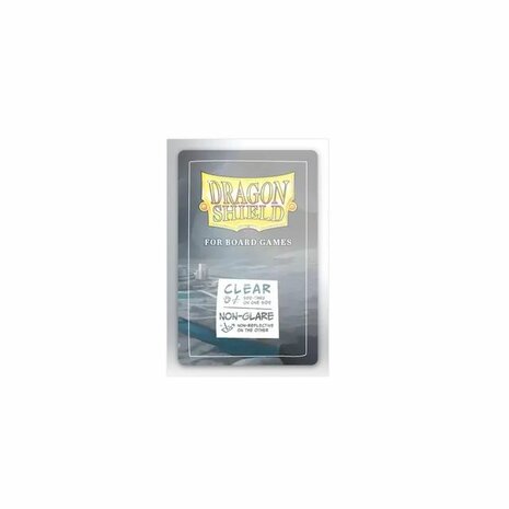 Dragon Shield Board Game Sleeves 41×63 mm Mini American – Clear/Non‑Glare (100 st.)