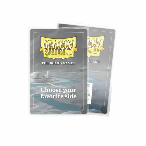 Dragon Shield Board Game Sleeves Oversize 80×120 mm – Clear/Non‑Glare (100 st.)