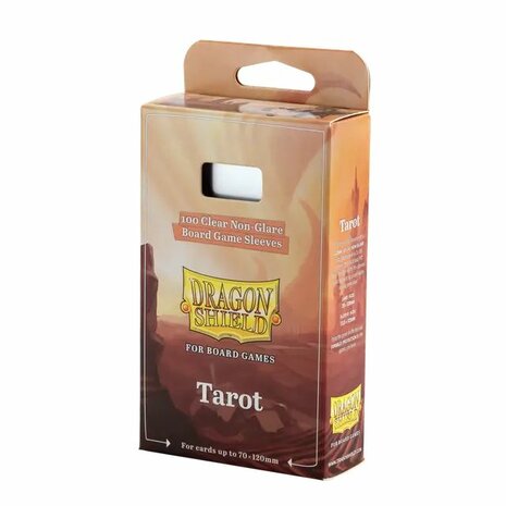 Dragon Shield Board Game Sleeves Tarot 70×120 mm – Clear/Non‑Glare (100 st.)