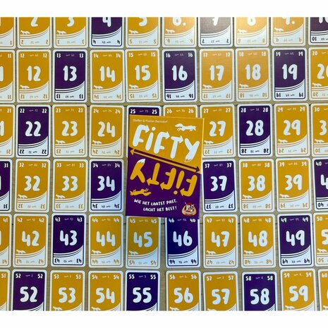 Fifty Fifty – Snel kaartspel van White Goblin Games