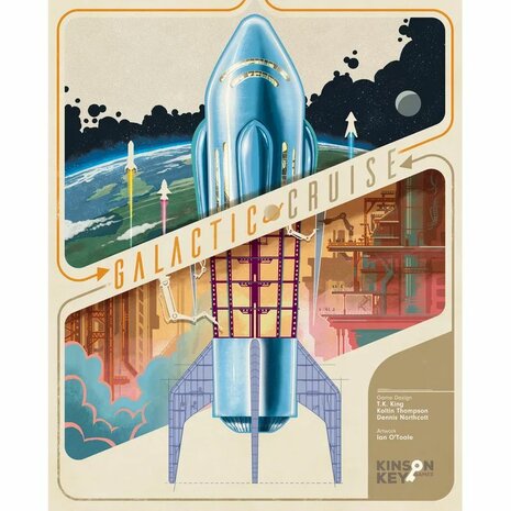 Galactic Cruise – Worker Placement Eurogame van Kinson Key Games