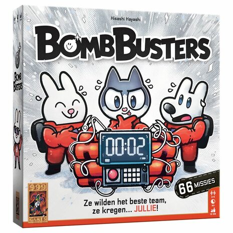 Bomb Busters – Coöperatief deductiespel van 999 Games