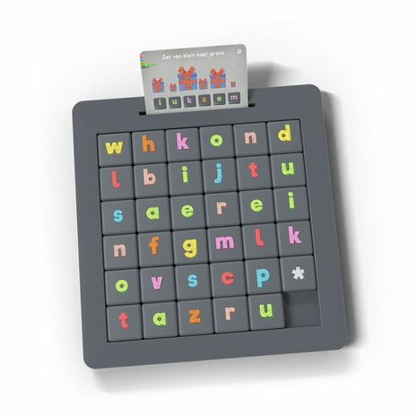 Schuifpret Spelling – Educatief taalspel van 999 Games