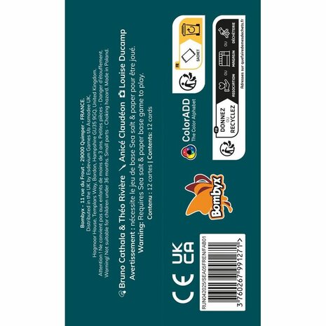 Sea Salt & Paper – Extra Pepper [ENG/FR] – Uitbreiding van Bombyx