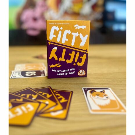 Fifty Fifty – Snel kaartspel van White Goblin Games
