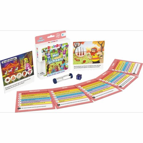 Brainbox Pocket – Het Lichaam – Educatief geheugenspel van Bezzerwizzer