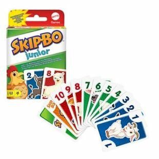 Skip‑Bo Junior – Kindvriendelijk kaartspel van Mattel