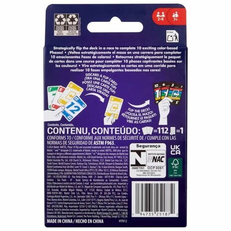 Phase 10 Flip! – Kaartspel met twist van Mattel