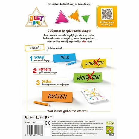 Just One Refresh – Coöperatief partyspel vol unieke hints | Repos Production