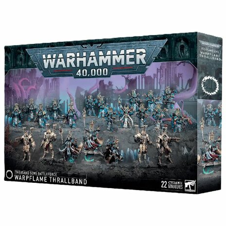 Warhammer 40,000 – Thousand Sons Warpflame Thrallband – Elite Squad Box | Games Workshop