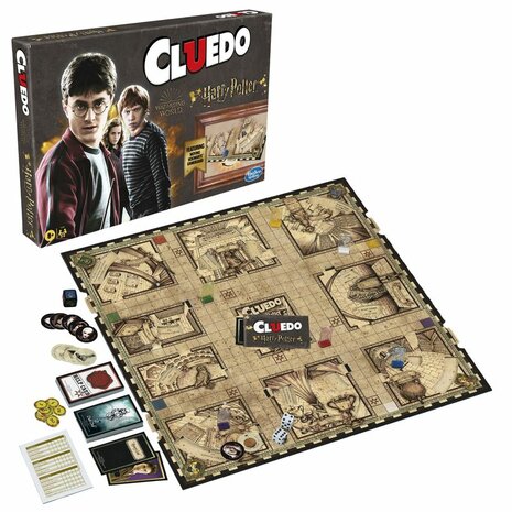 Cluedo – Harry Potter English Edition – Mystery at Hogwarts Board Game | Mattel
