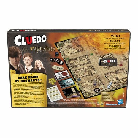Cluedo – Harry Potter English Edition – Mystery at Hogwarts Board Game | Mattel