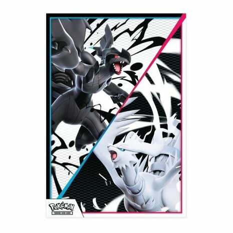 Pok&eacute;mon Scarlet & Violet &ndash; Black Bolt & White Flare Poster Collection &ndash; Verzamelposter + 4 boosters