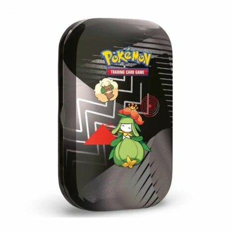 Pok&eacute;mon Scarlet & Violet &ndash; Black Bolt & White Flare Mini Tin: Lilligant &ndash; Met promo sticker & art card