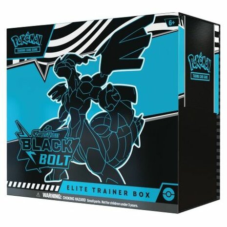 Pok&eacute;mon Scarlet & Violet &ndash; Black Bolt Elite Trainer Box &ndash; Premium verzamel - ETB