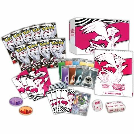 Pok&eacute;mon Scarlet & Violet &ndash; White Flare Elite Trainer Box &ndash; Premium verzamel - ETB