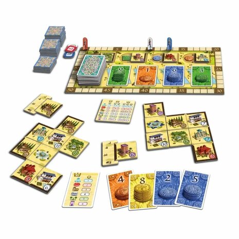 Alhambra Family & Friends – Compacte Editie – Tegellegspel van Queen Games