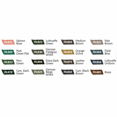 German Camouflage WWII (Vallejo)