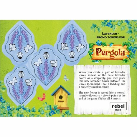 Pergola – Lavender Promo Tokens