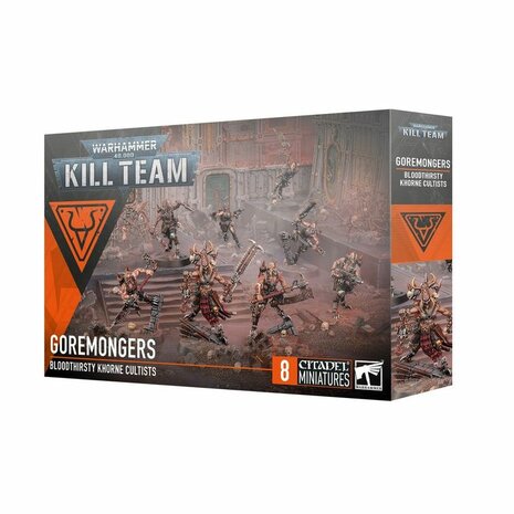 Warhammer 40,000 - Kill Team: Goremongers – Bloodthirsty Khorne Cultists