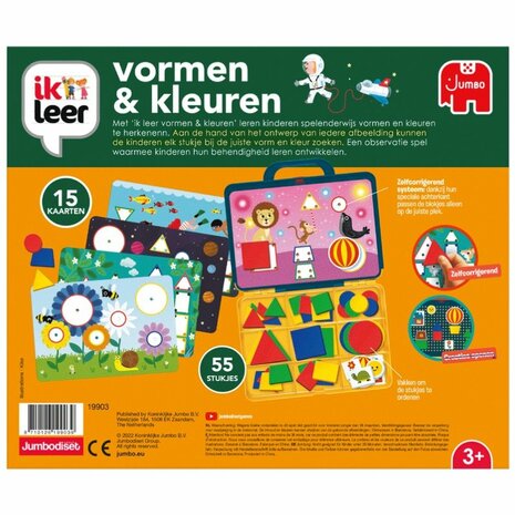 Jumbo Ik leer – Vormen & Kleuren (+3) – Educatief observatiespel