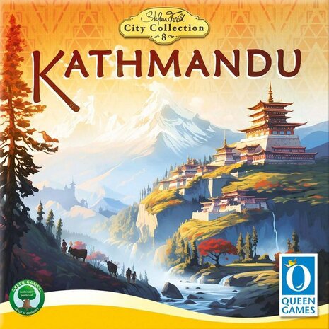 Kathmandu – City Collection 8 - Strategisch bordspel (Queen Games – Stefan Feld)