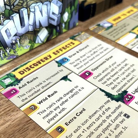 Ruins – Transparant kaartcrafting spel (Allplay)