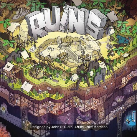 Ruins – Transparant kaartcrafting spel (Allplay)