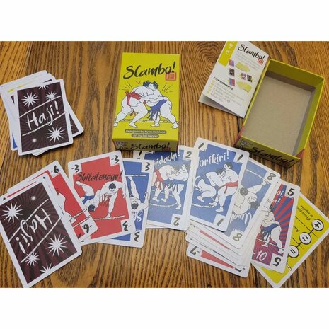 Slambo! – Handmanagement kaartspel vol balans en bluff (Allplay)