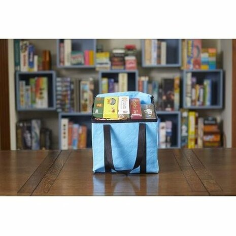 Bordspellen Tas - Board Game Bag - Light Blue | Bordspel Accessoire | Allplay