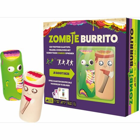 Zombie Burrito – Teamgericht dodge‑burrito feestje (Exploding Kittens)