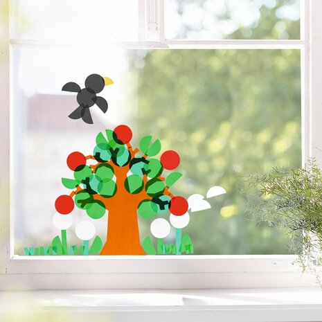 Knutselset – Raamdecoratie Seizoenen (5+)