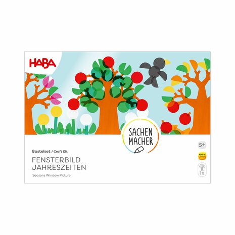 Knutselset – Raamdecoratie Seizoenen (5+)