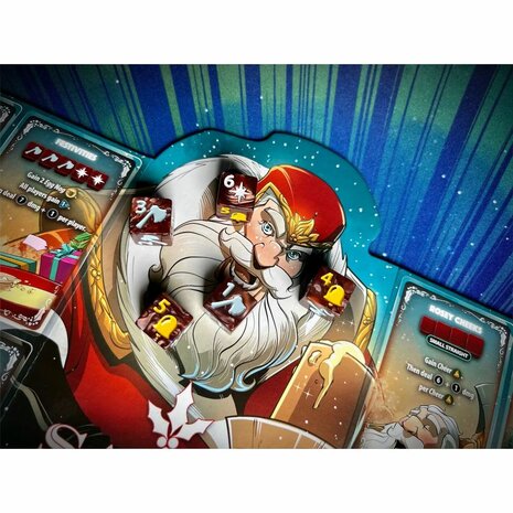 Dice Throne Santa vs Krampus – Tactisch dobbel- en kaartduel - Roxley Games