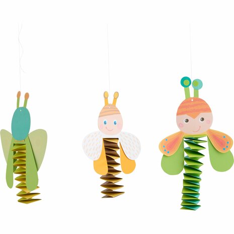 Knutselset - Eerste vouwen: Kevers en Vlinders (3+)